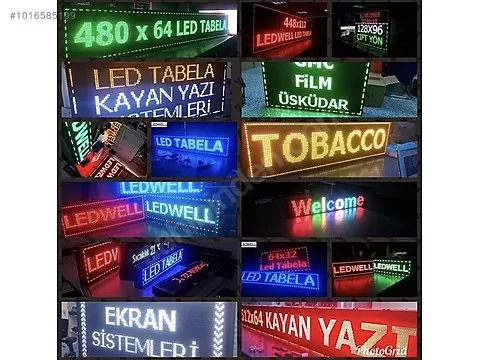 LED TABELA KAYAN YAZI