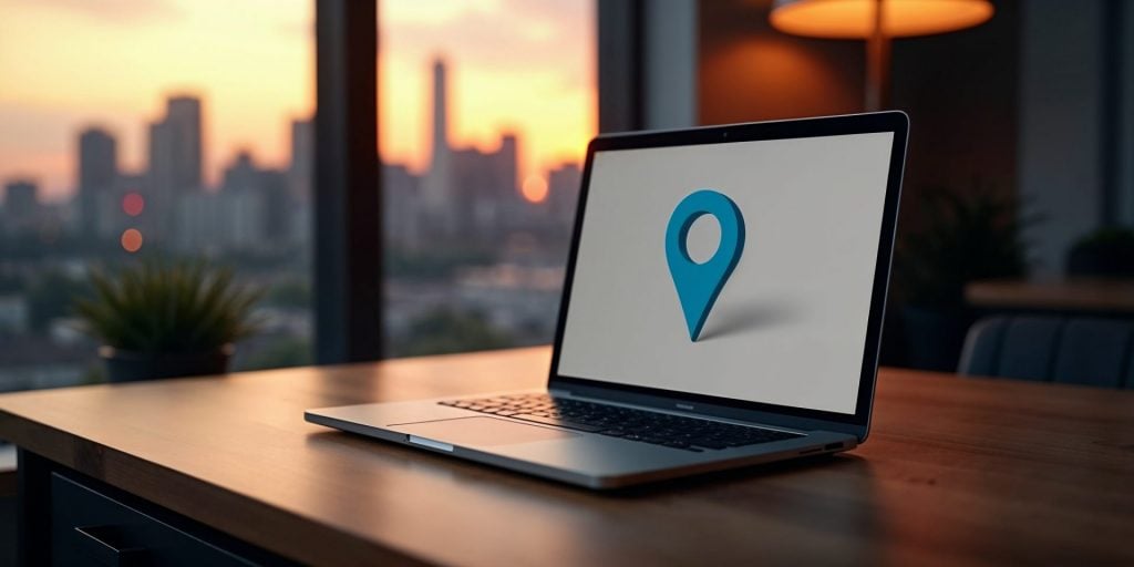 como configurar um endereço comercial virtual